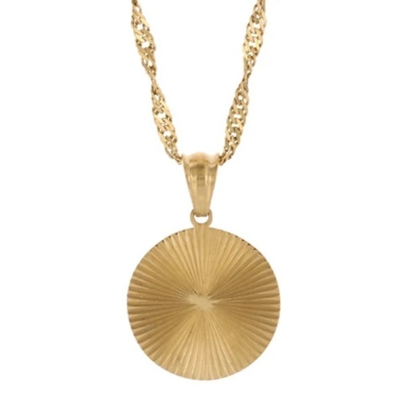 ⭐️ New 18k Gold Plated Square or Circle Layering Necklace - Picture 3 of 9